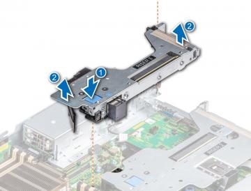 Bo mạch Dell PowerEdge R650 1x16 HL PCIE Riser R3A Board Kit